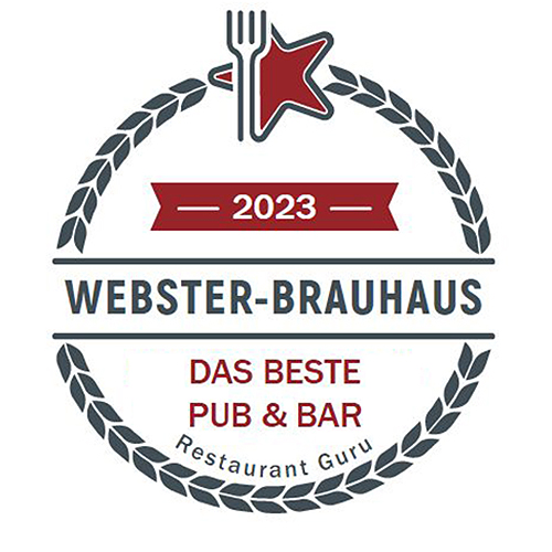 Websters Auszeichnung von restaurantguru.com!