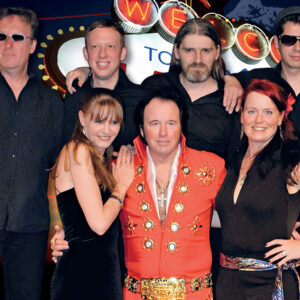 Am 31. August 2024 erwarten wir Lokalmatador "Elvis" DW King & The Cosmic Crooners auf der töften Brauhausbühne im Webster!