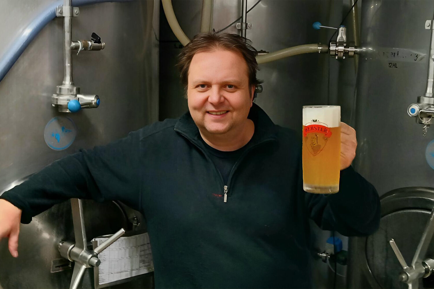 Wir begrüßen unseren neuen Braumeister Thomas Pelizzoli.