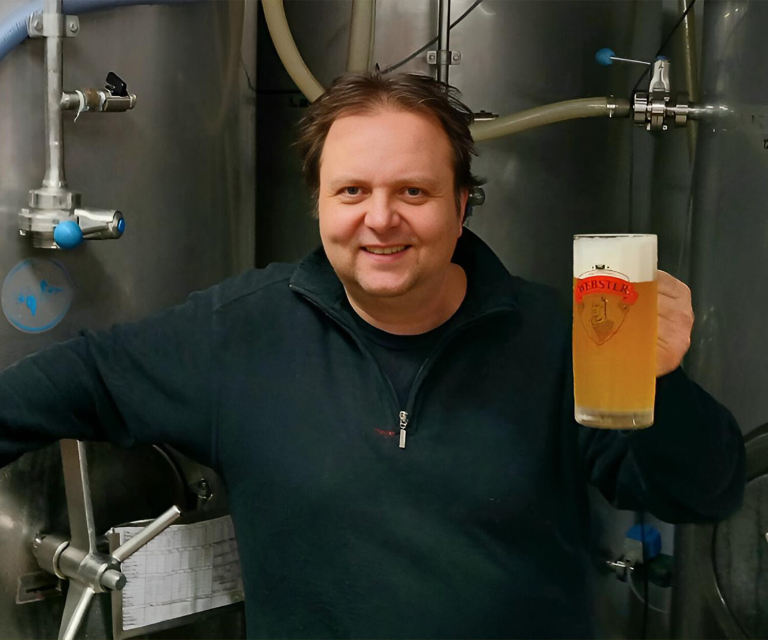 Wir begrüßen unseren neuen Braumeister Thomas Pelizzoli.