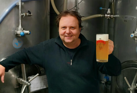 Wir begrüßen unseren neuen Braumeister Thomas Pelizzoli.