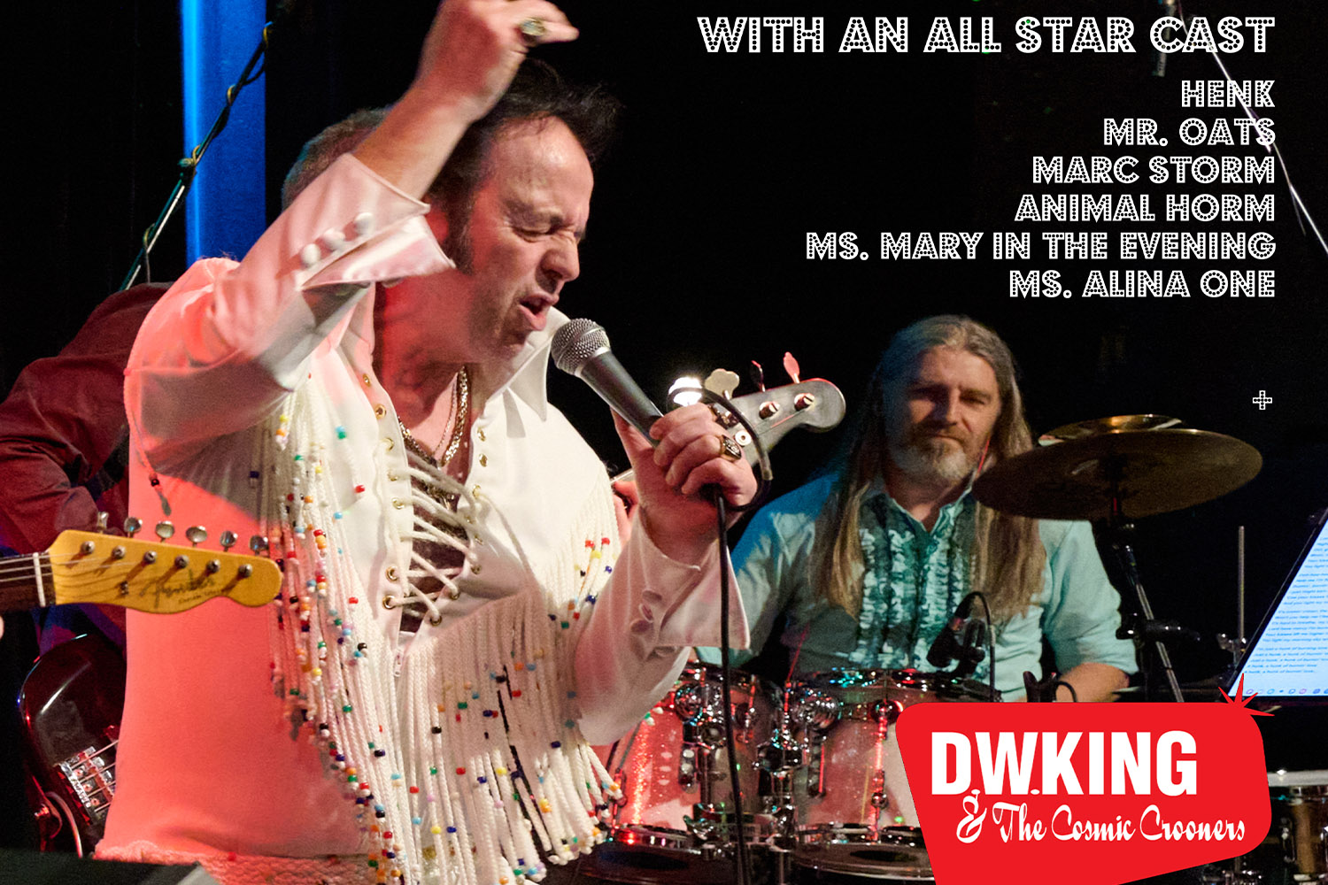 D.W. King & The Cosmic Crooners - live im Webster